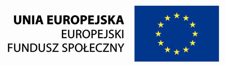 Logo Europejskiego Funduszu Społecznego